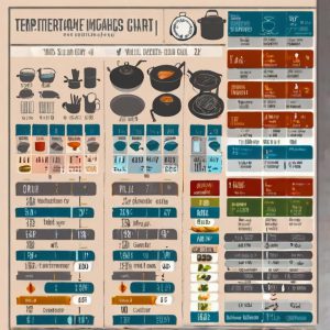 Довідник температур і часу приготування основних продуктів