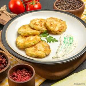Кабачки смажені