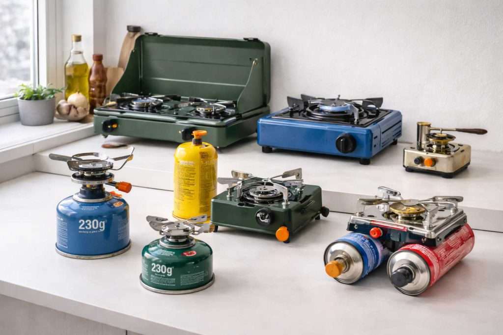 Туристичні плити на змінних мінібалонах